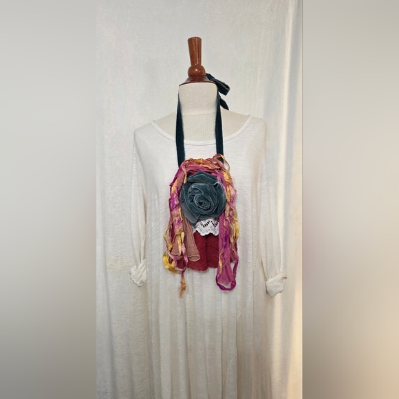 MOSSIE ANNA ARTISAN DESIGN Accessories - JABOT💕MOSSIE ANNA ARTISAN DESIGN IN PROGRESS OOAK💞 NWT